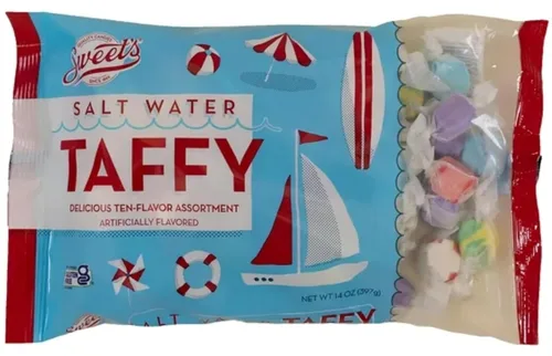 Vista 12 de Caramelos de agua salada Taffy en una bolsa de 3 libras, de Sweets