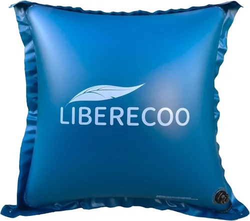 Vista 11 de LIBERECOO Almohadas de piscina redondas de 4 pies para piscinas sobre el suelo - Almohadas de invierno súper duraderas de 0.4 mm Almohadas