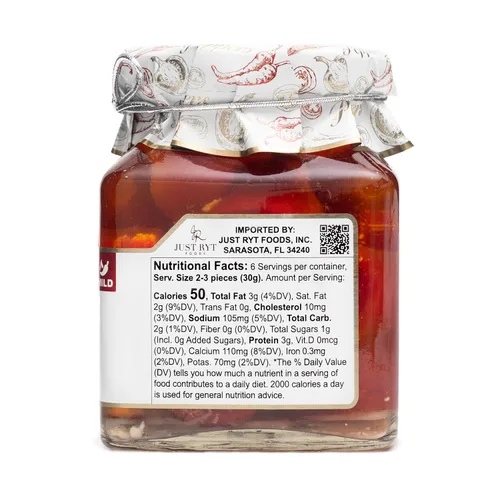 Vista 6 de Giusto Sapore Pimientos rellenos con crema de parmigiano 10oz - Paquete de 6