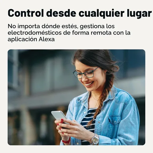 Vista 5 de Amazon Basics Enchufe inteligente, funciona solo con Alexa, Wi-Fi de 2.4 GHz, no requiere hub, 1 paquete, blanco