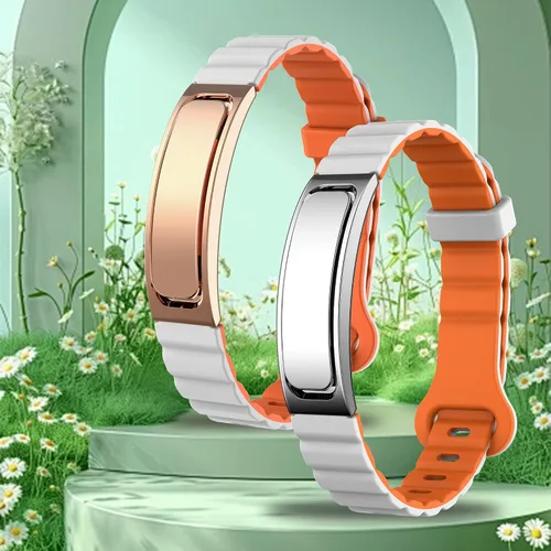 Vista 8 de Pulsera inteligente de fitness, pulsera de salud, monitor de frecuencia cardíaca, contador de pasos, calorías, podómetro, cámara remota, rastreador