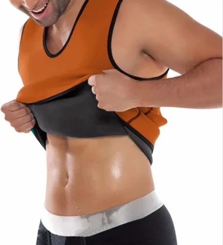 Vista 2 de Soluo Chaleco de compresión para hombre, modelador de cuerpo, adelgazante, capa base de compresión, camiseta sin mangas con control