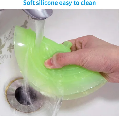 Vista 6 de tifanso. Tapón de silicona para bañeras reciclable, tapón de desagüe para bañera mejorado, tapón de drenaje universal de 6 pulgadas para baños