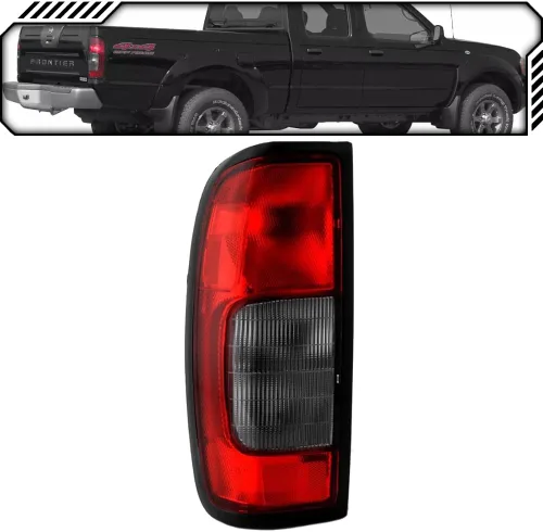 Vista 10 de EPIC LIGHTING Luces traseras halógenas estilo OE Reemplazo de montaje de humo rojo para NISSAN 00-04 FRONTIER (desde 10/1999) - Par