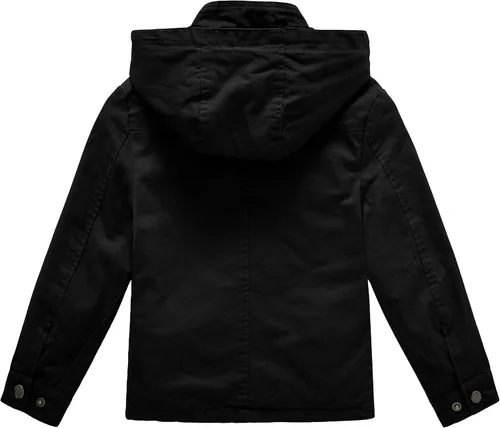 Vista 2 de WenVen - Chaqueta de algodón ligero con capucha para niño