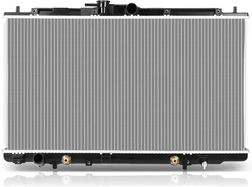 Vista 13 de SCITOO Conjunto de radiador de aluminio refrigerante del motor para 1986-1994 para Nissan D21 2.4L 3.0L 1987 para Nissan para Pathfinder 2.4L