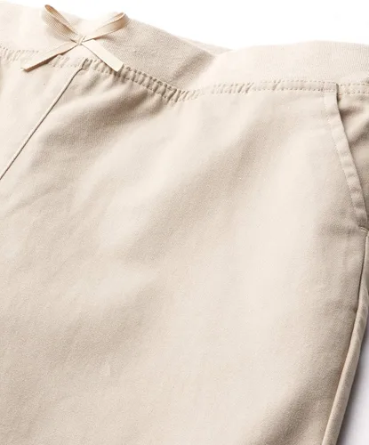 Vista 3 de Nautica Bermudas de uniforme escolar para niña, ajuste y material elástico, botón sintético y bolsillos funcionales
