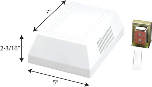 Vista 2 de Progress Lighting PC001-30 - Juego de campanillas de puerta tradicionales con transformador de la colección de campanillas de puerta en acabado