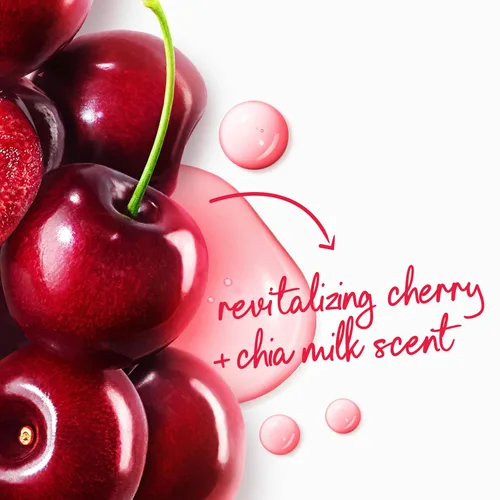 Vista 9 de Dove Gel de baño con bomba de leche revitalizante de cereza y chía, para una piel renovada y saludable, limpiador hidratante de piel suave