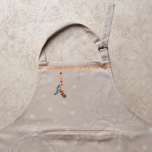 Vista 531 de Maison d' Hermine Delantales para mujer con bolsillo, 100% algodón (27.50 x 31.50 pulgadas)