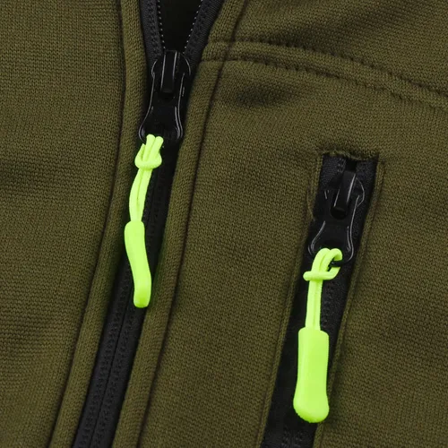 Vista 5 de Chaqueta de algodón para hombre, cuello casual, clásico, abrigo activo de otoño, abrigo de Navidad lavado gráfico