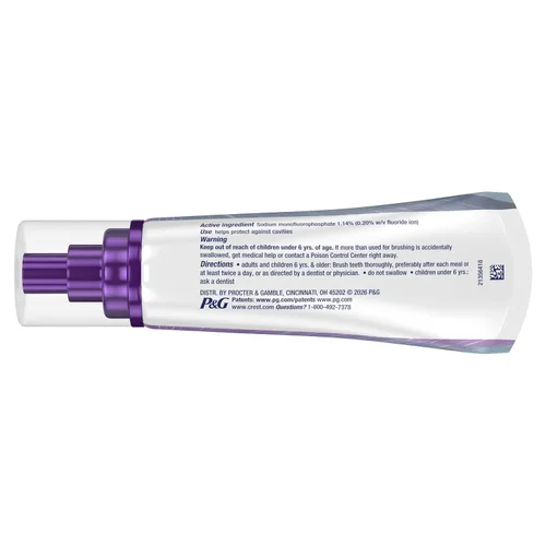 Vista 15 de Crest 3DWhite Brilliance Deep Stain Remover Ultra White Pasta Dental - 3.1oz