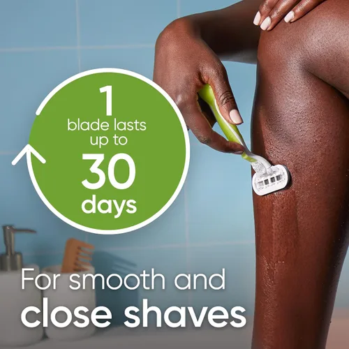 Vista 4 de Venus Extra Smooth - Mango de afeitar para mujer + 4 repuestos de cuchillas