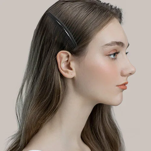Vista 5 de SourceTon - Paquete de 6 peines franceses, peines laterales de plástico con 29 dientes, peines de clip para el cabello para accesorios de cabello