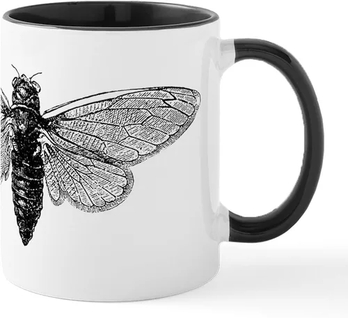 Vista 27 de CafePress Cicada Mugs - Taza de café de cerámica de 11 oz (11.0 fl oz)