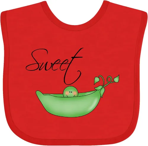 Vista 5 de inktastic Babero para bebé Sweet Pea