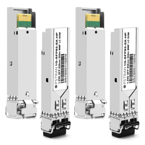 Vista 41 de 1000BASE-SX SFP módulo óptico del transmisor-receptor compatible con Alcatel-Lucent SFP-GIG-EXTND 1310nm 1.2 mi DDM Duplex LC MMF