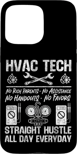 Vista 31 de HVAC Technician Tech Vintage HVAC Tech No Rich Parents No Case for iPhone 16