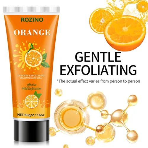 Vista 5 de Enzyme Exfoliating Brightening Gel Face Wash, exfoliante diario suave, limpiador profundo de poros para una piel suave y brillante, adecuado