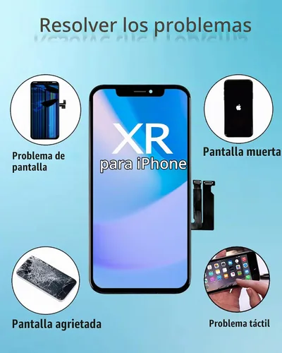 Vista 5 de Ayake - Reemplazo de pantalla para iPhone XR, pantalla LCD FHD de 6.1 pulgadas y pantalla digitalizadora táctil, tono real programable, restos