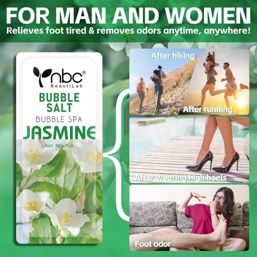 Vista 5 de Remojo de pies de pedicura, baño de pies de spa, kit de pedicura, baño de pies de burbujas para pies agrietados y cansados y secos, pies de atletas