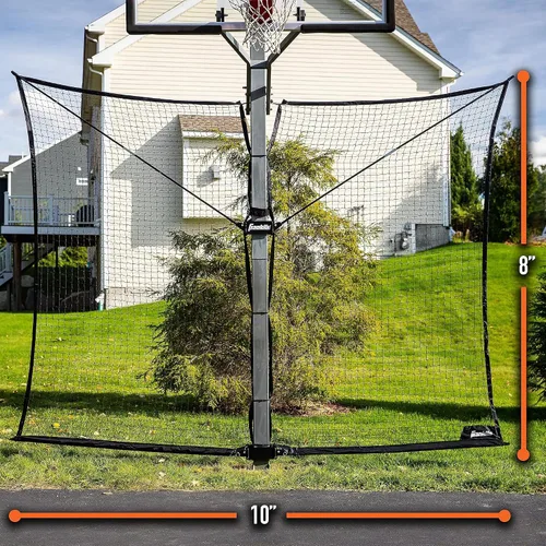 Vista 2 de Franklin Sports Baloncesto Pass Back Rebounder