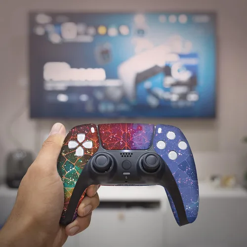 Vista 110 de Battman Custom PS-5 Controller Wireless compatible with Play-Station 5 Console by BCB Controllers Proudly Customized in USA with Permanent