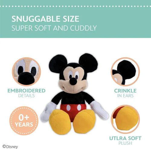 Vista 4 de Peluche de Mickey Mouse bebé de Disney, 15 pulgadas