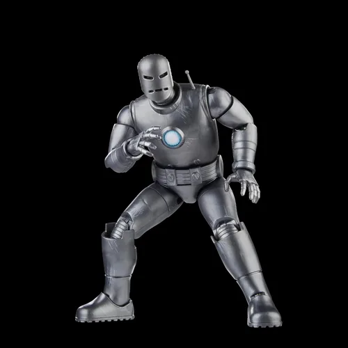 Vista 8 de Serie Marvel Legends Iron Man (Modelo 01) Avengers 60º Aniversario - Figura de acción coleccionable de 6 pulgadas, 6 accesorios