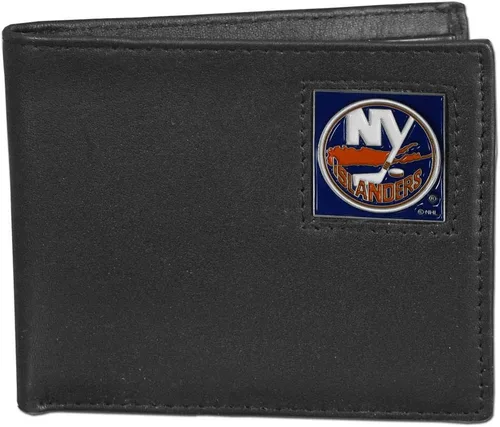 Vista 6 de Siskiyou Sports NHL Cartera de cuero genuino biplegable