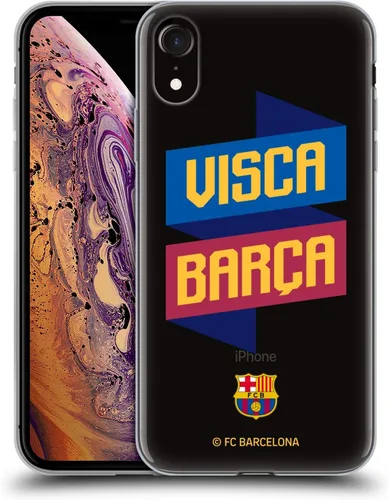 Vista 79 de Head Case Designs Funda de gel con licencia oficial del FC Barcelona con logotipo y patrón de Forca Barca [protección de grado militar] compatible