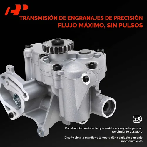 Vista 3 de A-Premium Bomba de aceite de motor compatible con Volkswagen Jetta/Passat 2008-2010, Tiguan, Beetle, CC, Eos, GTI y Audi A3, Q3, TT, A3/Q3/TT