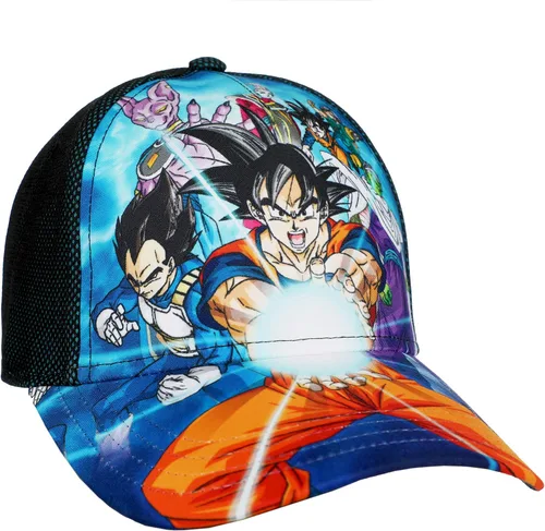 Vista 2 de Gorra de Dragon Ball Z para niños y niñas con estampado completo, DBZ