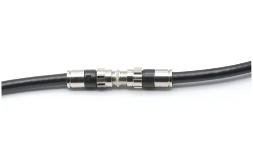 Vista 5 de THE CIMPLE CO Acopladores de extensión de cable coaxial para satélite, TV e Internet, conectores de barril hembra a hembra F81 para conectar 2