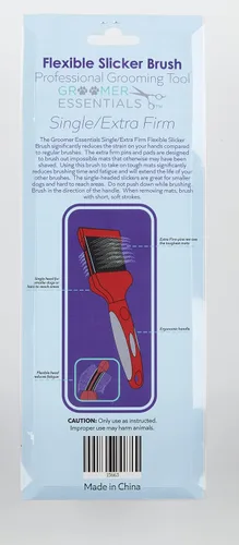 Vista 3 de Groomer Essentials Cepillo flexible deslizante - Individual/Extra Firme