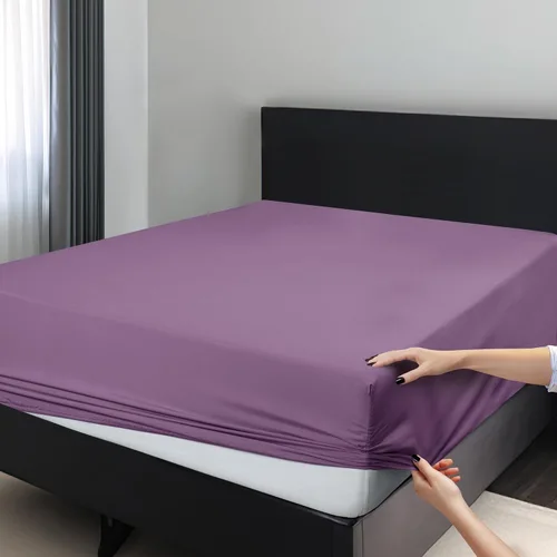 Vista 13 de LUX Décor - Sábana bajera individual – Sábanas de microfibra elástica 360 pulgadas fácil de ajustar, bolsillo profundo de 16 pulgadas, resistente a