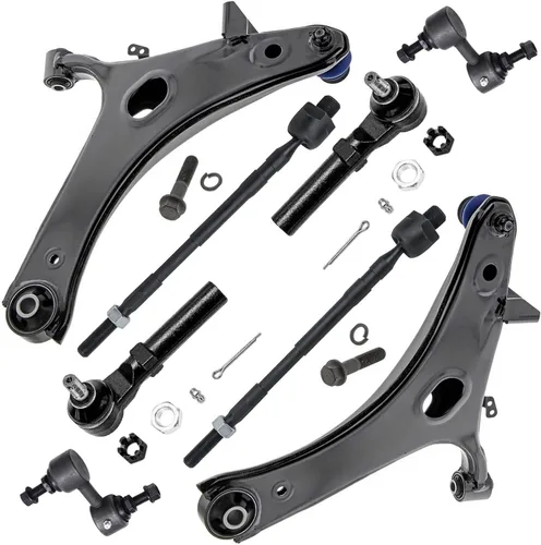 Vista 100 de Detroit Axle - Kit de suspensión frontal de 8 piezas para Chevy Silverado