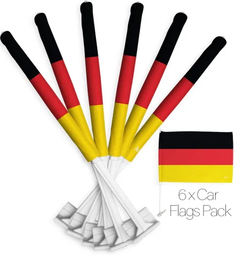 Vista 144 de Paquete de bandera de coche de la Copa del Mundo 2022 de Gales, bandera americana para carros, decoración de automóviles, pancarta pequeña