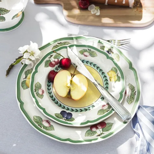 Vista 3 de Villeroy & Boch French Garden Fleurence - Plato llano de porcelana premium Coloreado