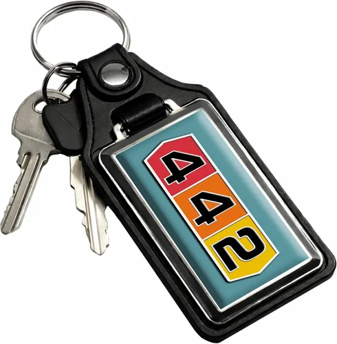 Vista 53 de Brotherhood Car Key Chain for Cutlass - Classic Models Keychain for Men and Women Gift Key Ring