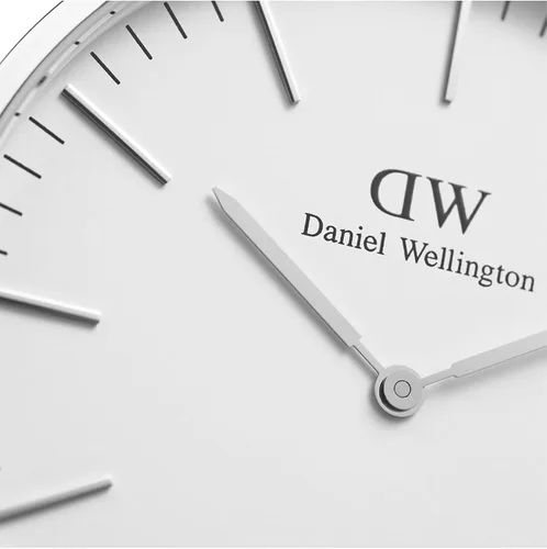 Vista 2 de Daniel Wellington Reloj Clásico Tela Oro Rosa (Poliéster)