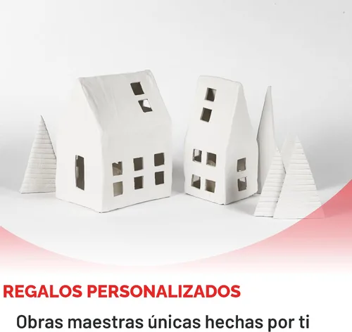 Vista 6 de Arcilla modeladora de endurecimiento al aire DAS, bloque de 1 kg, color blanco (387500)