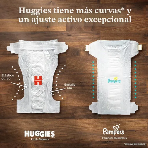 Vista 6 de Huggies - Pañales para bebé - Little Movers