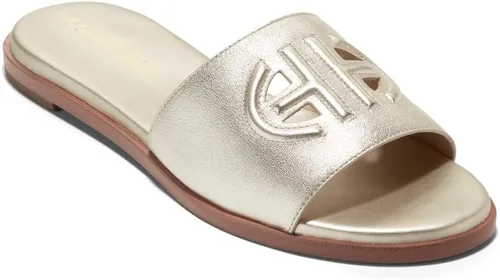 Vista 4 de Cole Haan Sandalias planas con logotipo Flynn para mujer