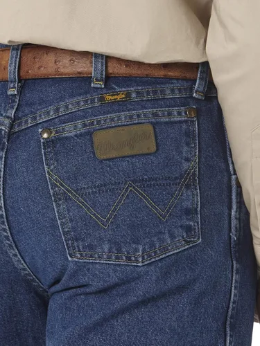 Vista 5 de Wrangler Mens George Strait Cowboy Cut Relaxed Fit Jean