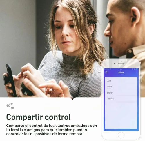 Vista 5 de Interruptor inteligente 3Gang interruptor de luz inteligente 3 Gang, interruptor inteligente WiFi de 2.4 GHz en la pared compatible con Alexa