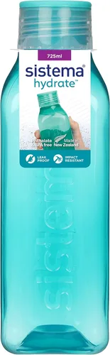 Vista 8 de Sistema Botella cuadrada apilable sin BPA, varios colores, 16.1 fl oz