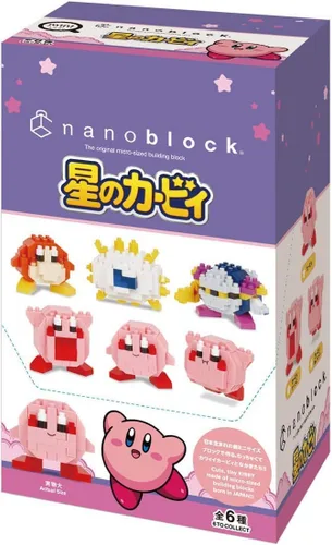 Vista 6 de nanoblock - Kirby (caja de 6) [Kirby], nanoblock Mininano Series Kit de construcción