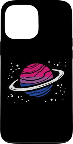 Vista 23 de iPhone 16 Bisexual Planet Saturn Bi Pride Flag Lgbtq Men Women Kids Case