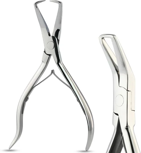 Vista 14 de Herramientas profesionales para extensiones de cabello, alicates para microenlaces y cuentas, removedor de microanillos, abridor de cuentas de 5.5